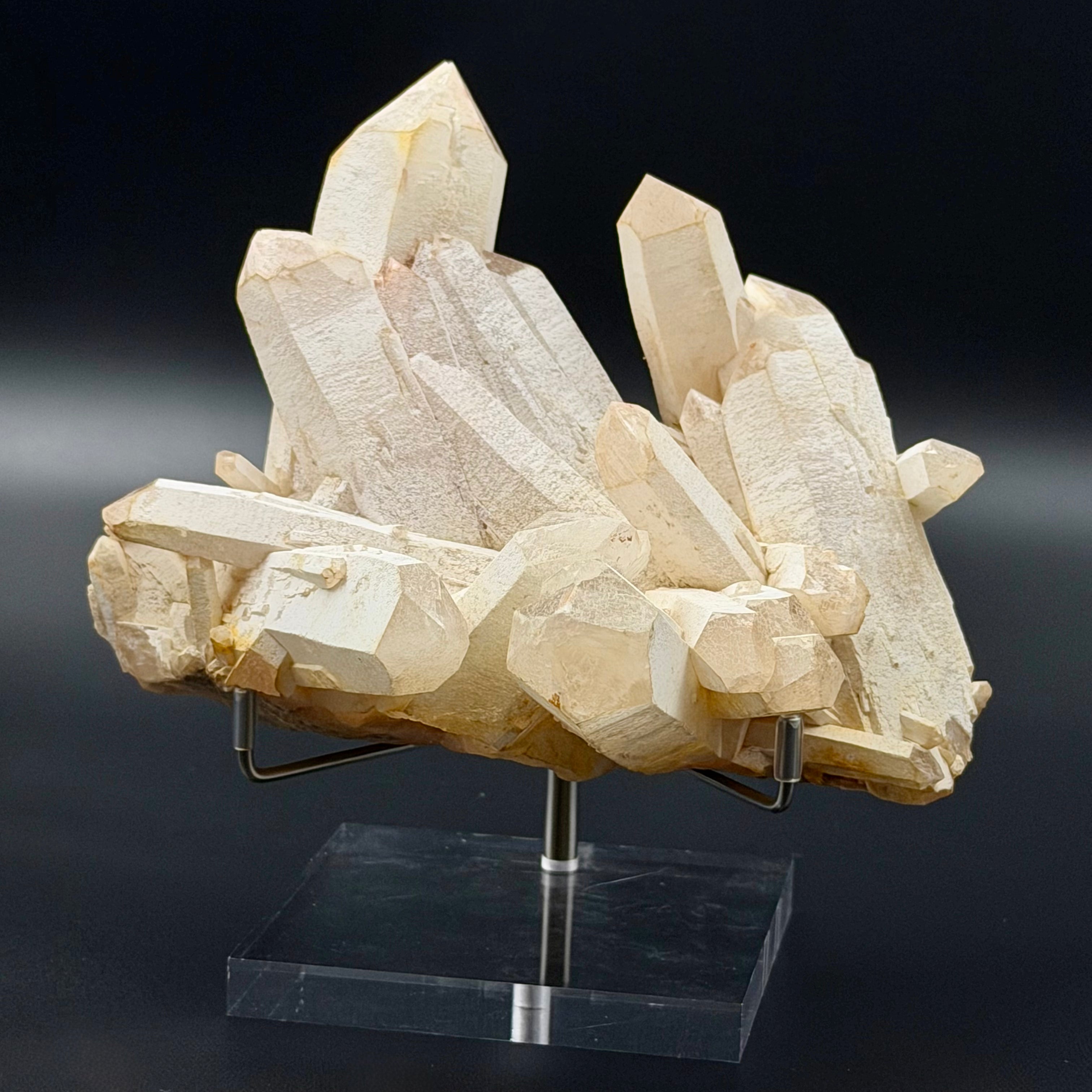 Himalayan Natural White Quartz Crystal Cluster