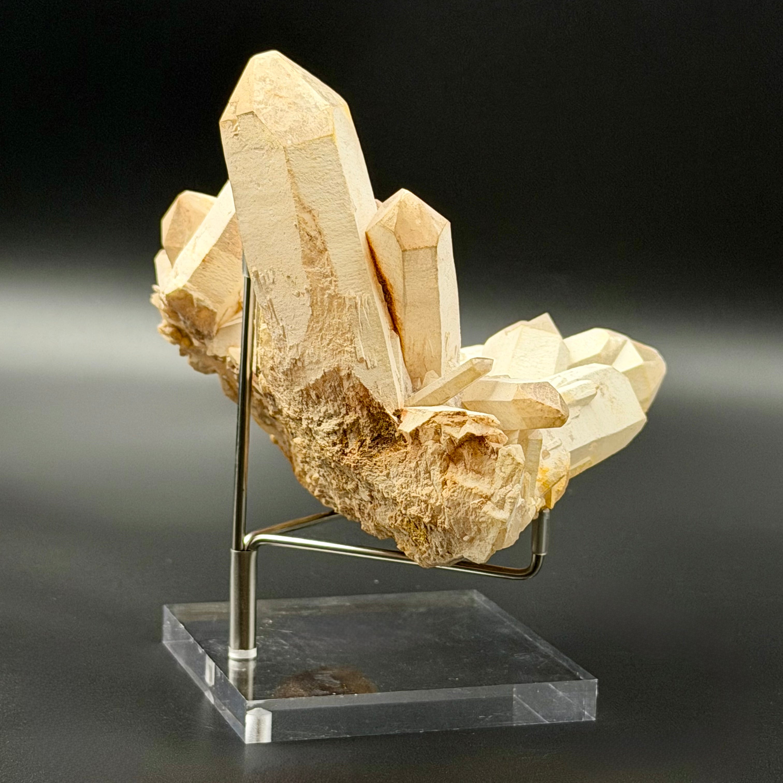 Himalayan Natural White Quartz Crystal Cluster