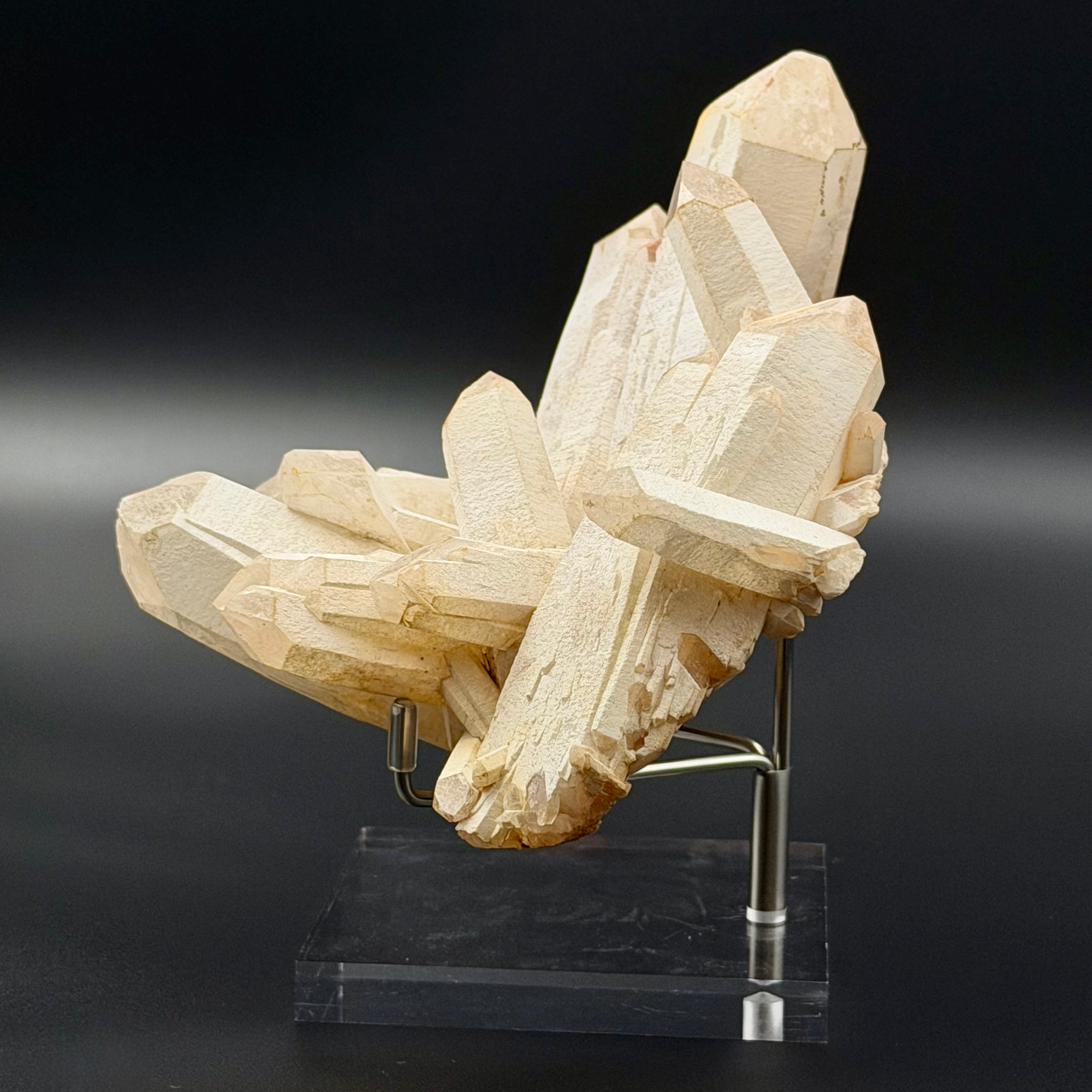 Himalayan Natural White Quartz Crystal Cluster