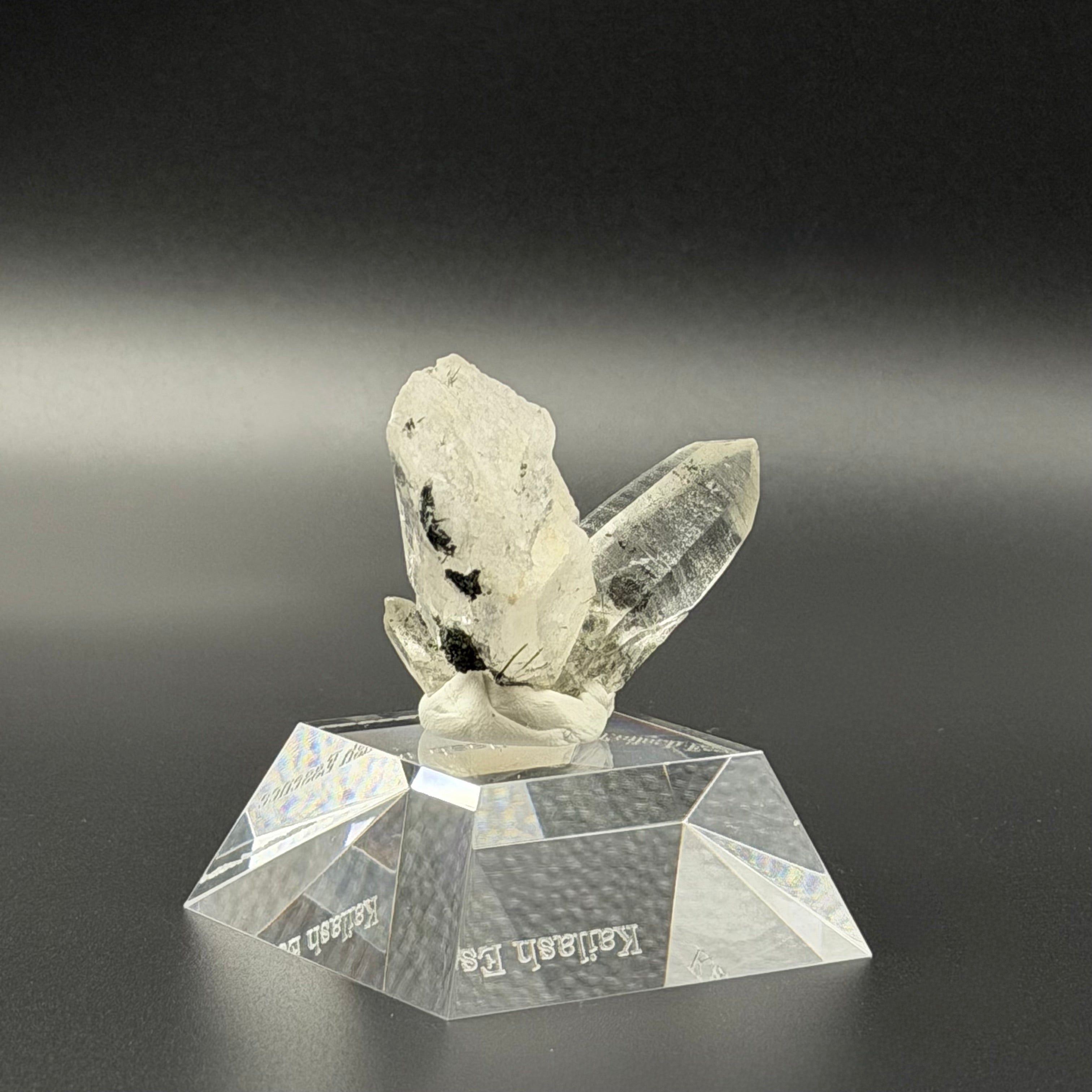 Himalayan Clear Quartz with Green Phantom Symbiosis – Raw Crystal