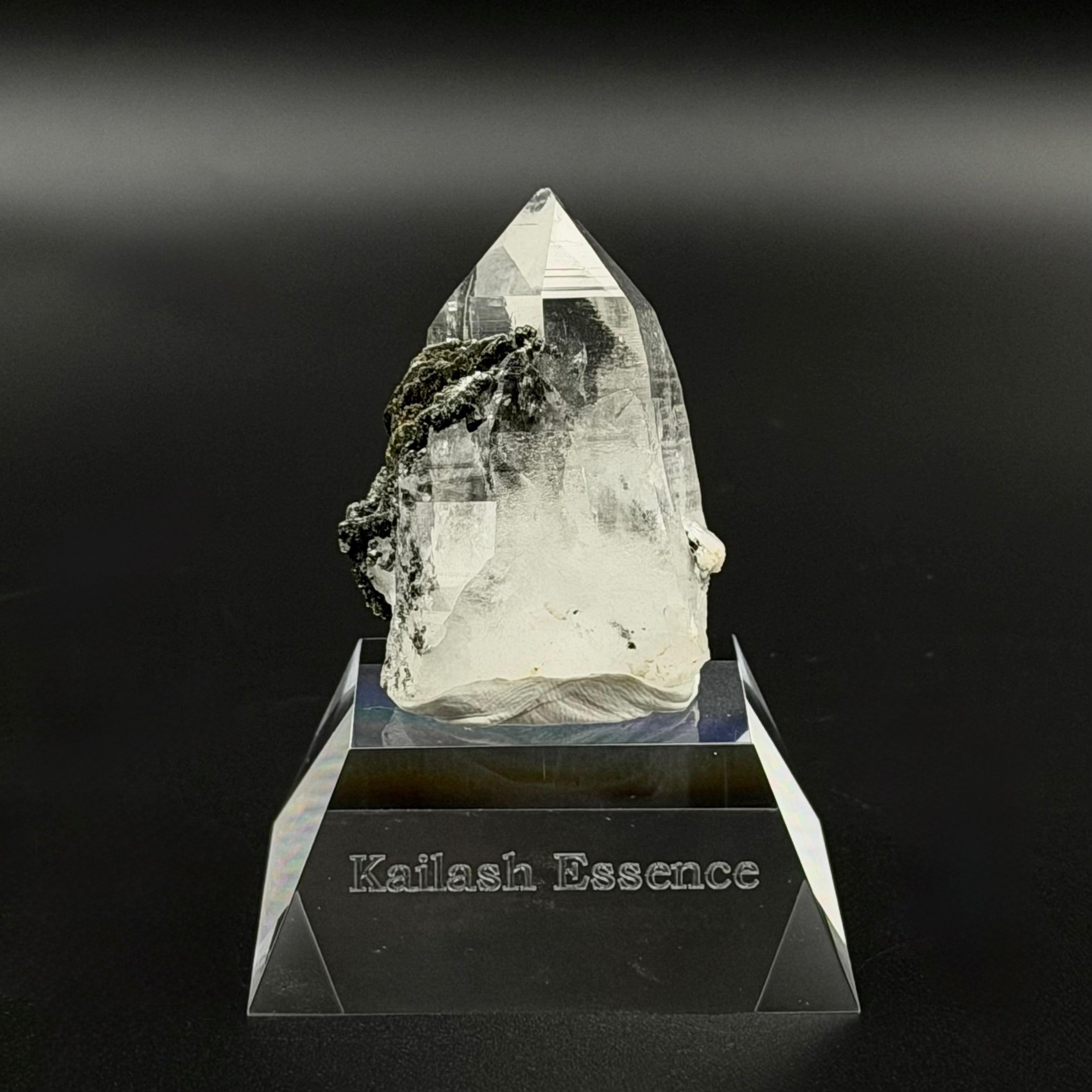 Himalayan Clear Quartz with Green Phantom Inclusions