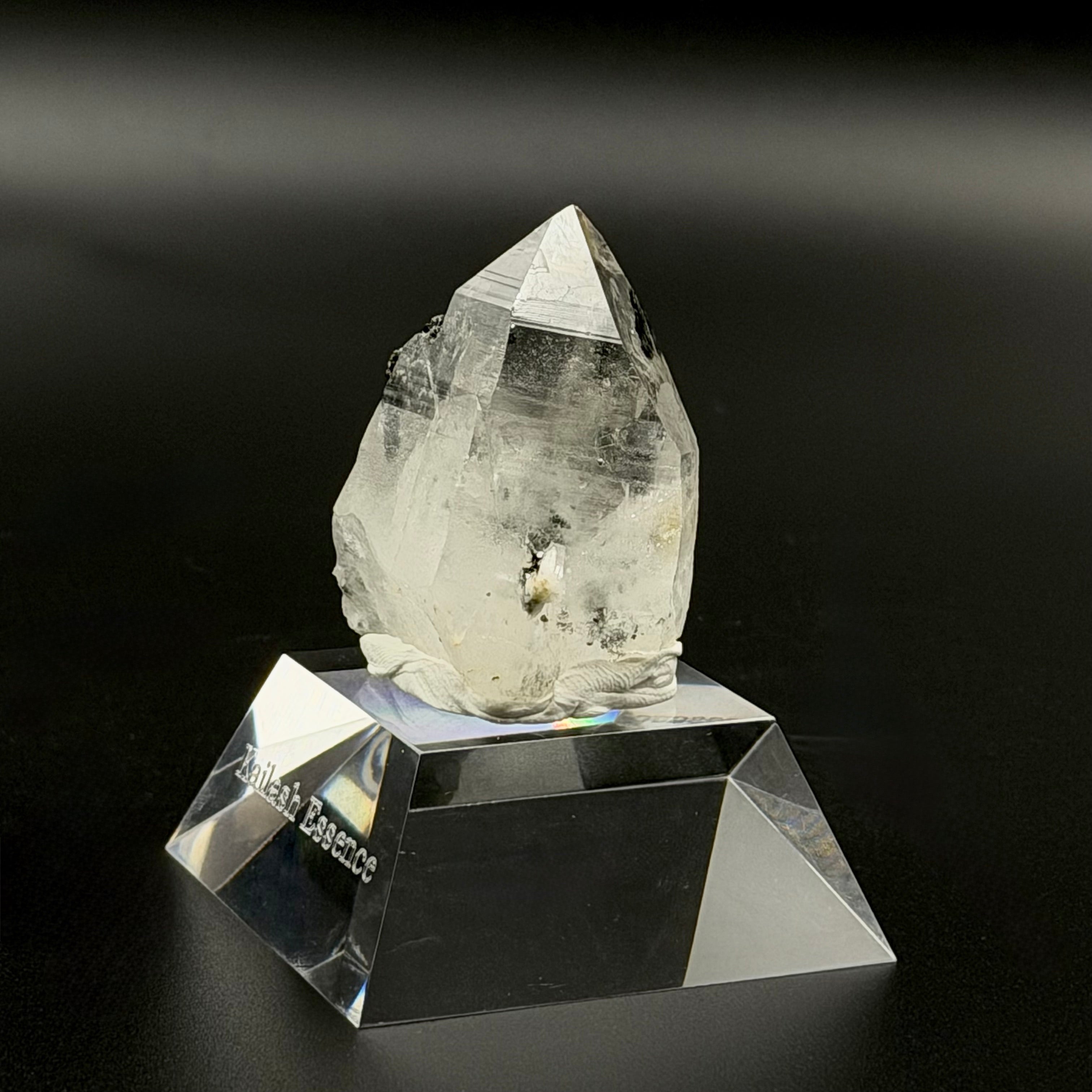 Himalayan Clear Quartz with Green Phantom Inclusions