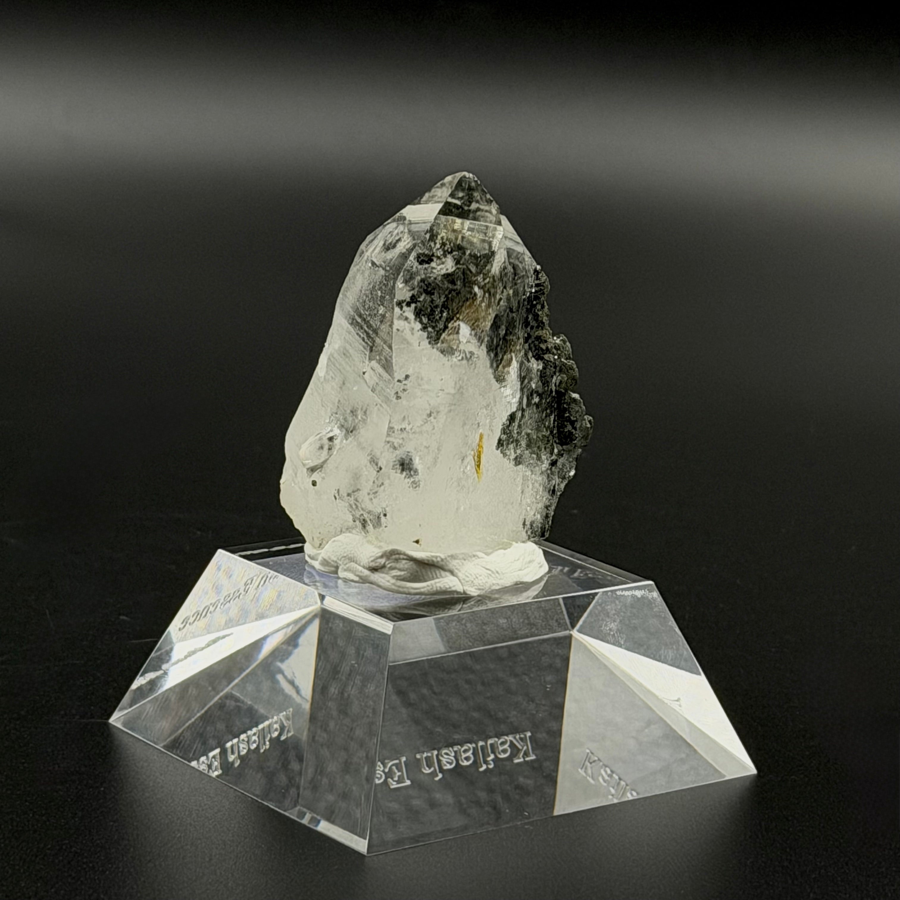Himalayan Clear Quartz with Green Phantom Inclusions