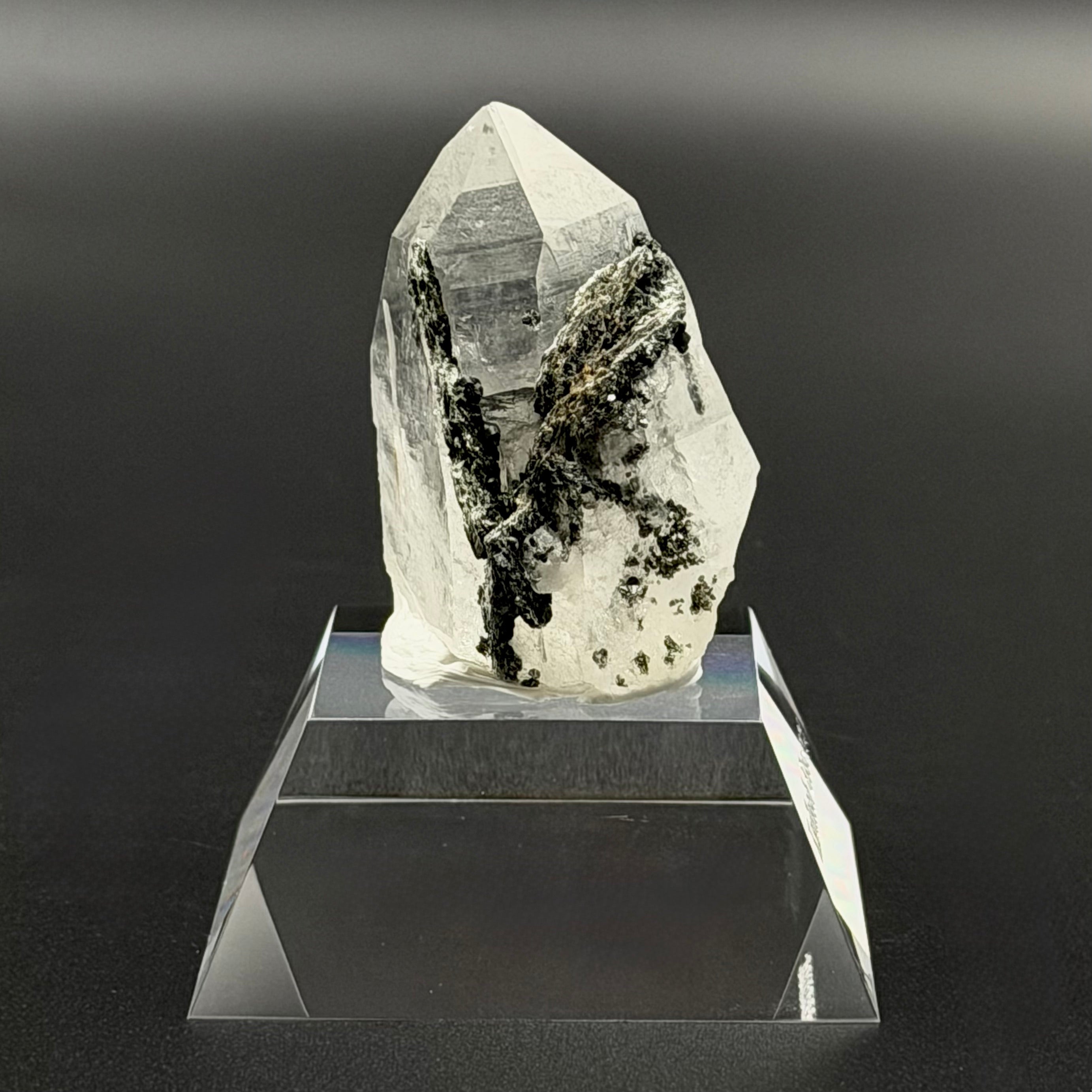 Himalayan Clear Quartz with Green Phantom Inclusions