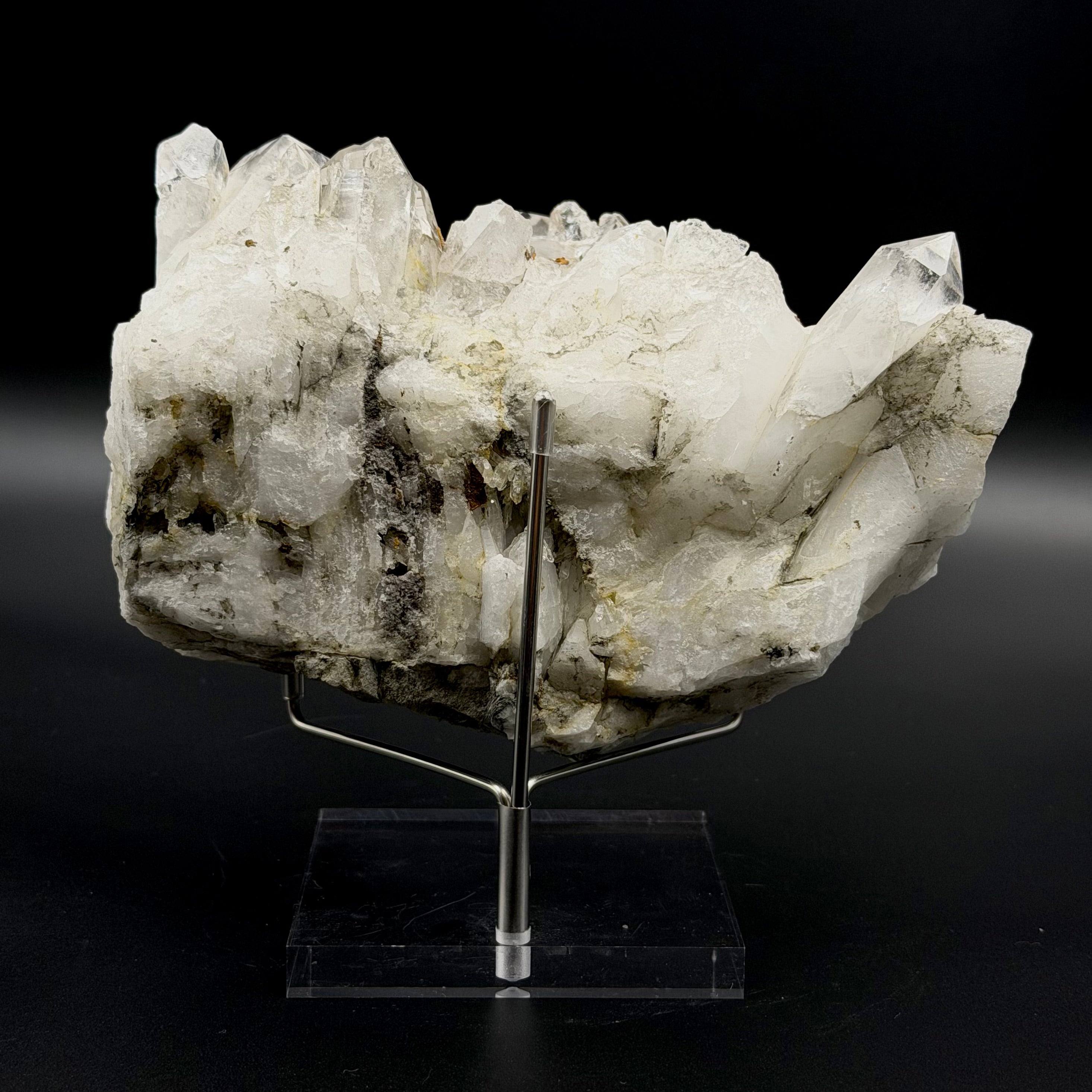 Himalayan Natural Raw Quartz Crystal Cluster