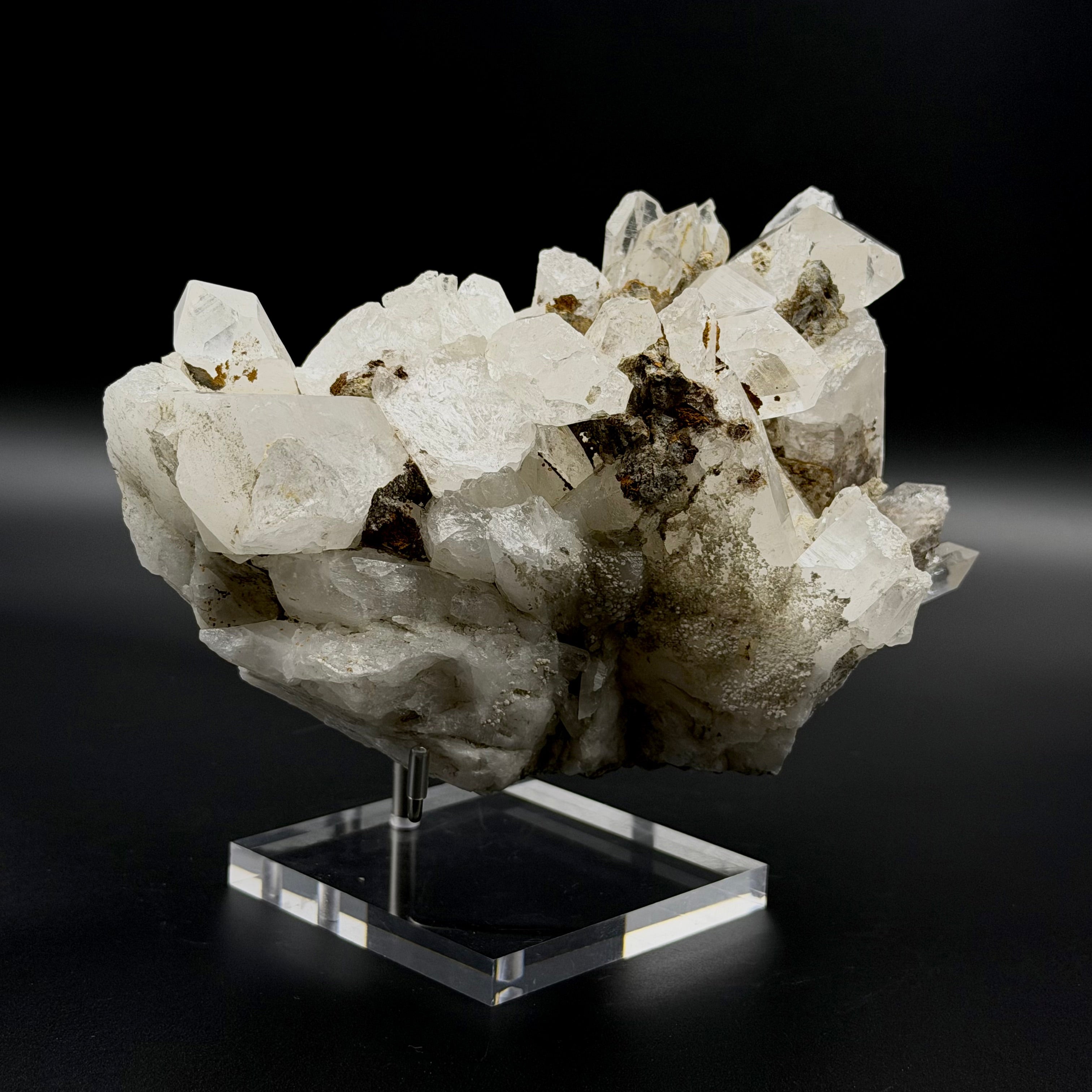 Himalayan Natural Raw Quartz Crystal Cluster